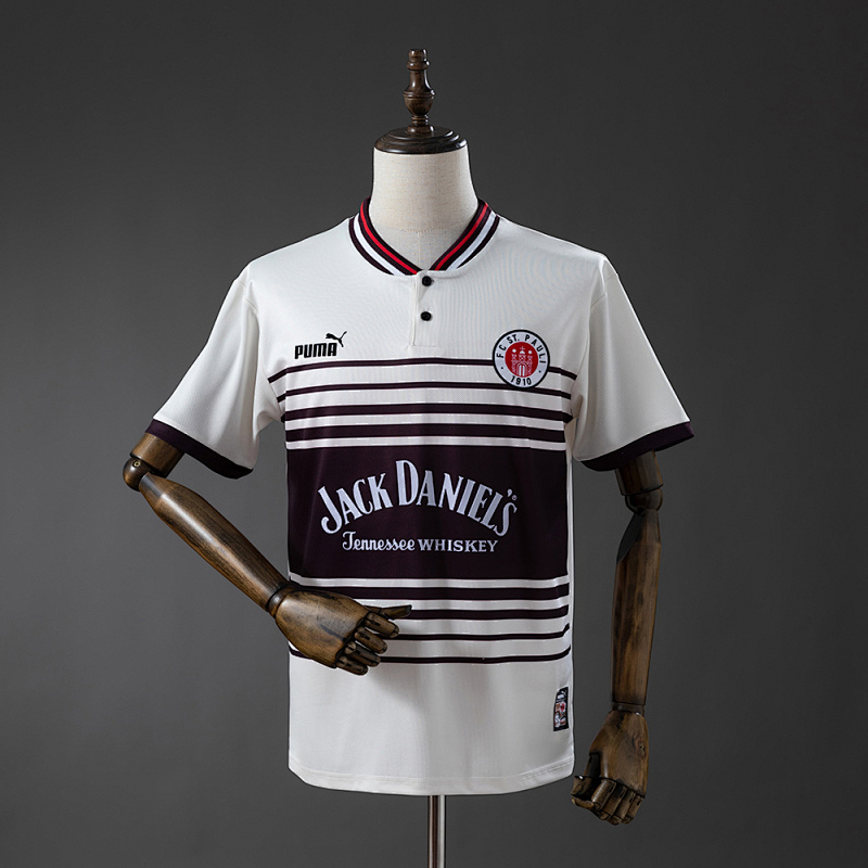St  Pauli 97-98 Home Retro Jersey S-XXL